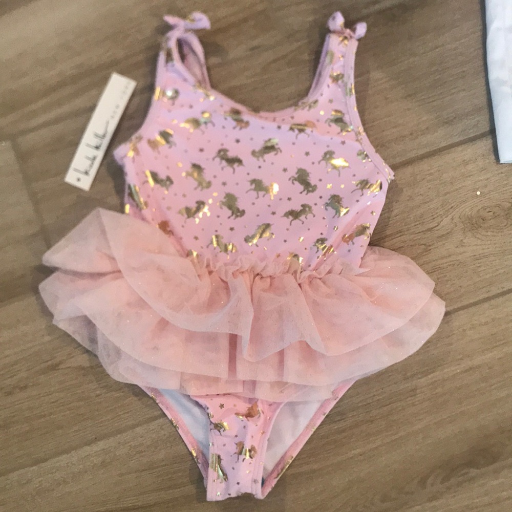 Unicorn Swim Suit- brand new, never worn